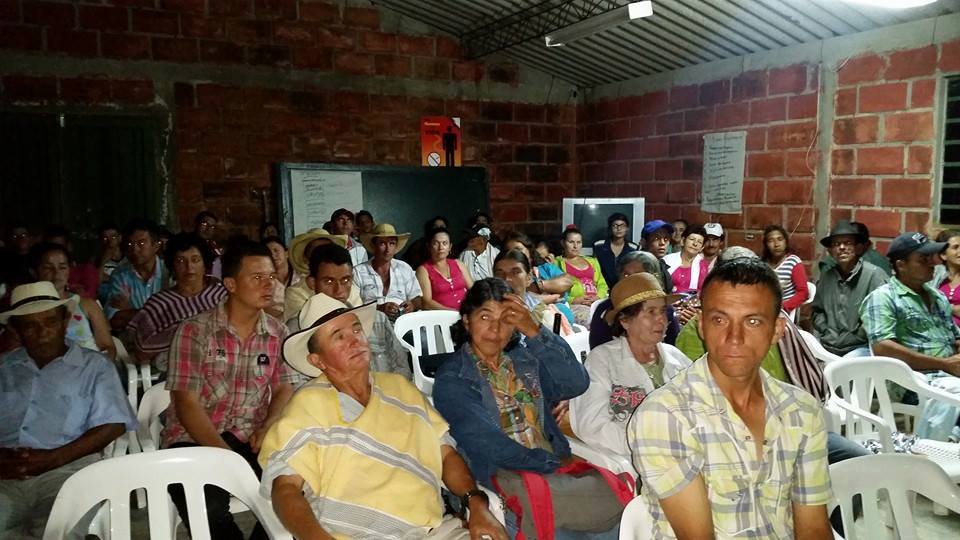 REPARACI�N COLECTIVA DE LAS V�CTIMAS DEL CONFLICTO ARMADO, EN LA VEREDA LA INMACULADA